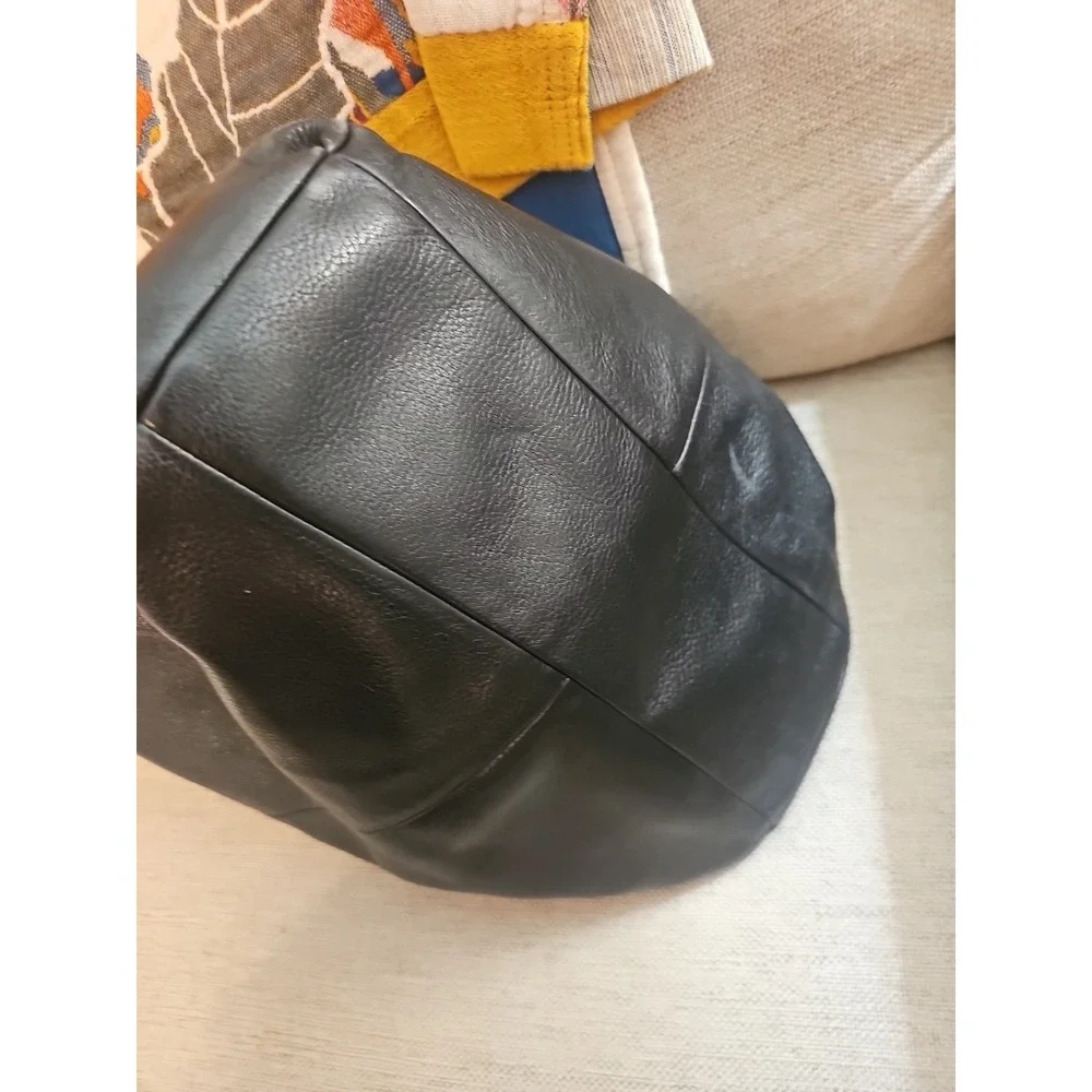 Coach Black Pebbled Leather Double Handled Madison Bag E1376-26224